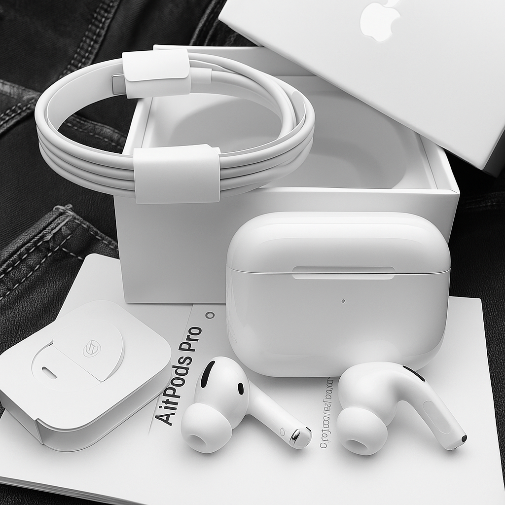 Flick Cart Trending Airpods Pro 2 (2nd Generation) Wireless Earbuds with Buzzer, Magsafe Charging Case USB-C, Noise Cancellation
