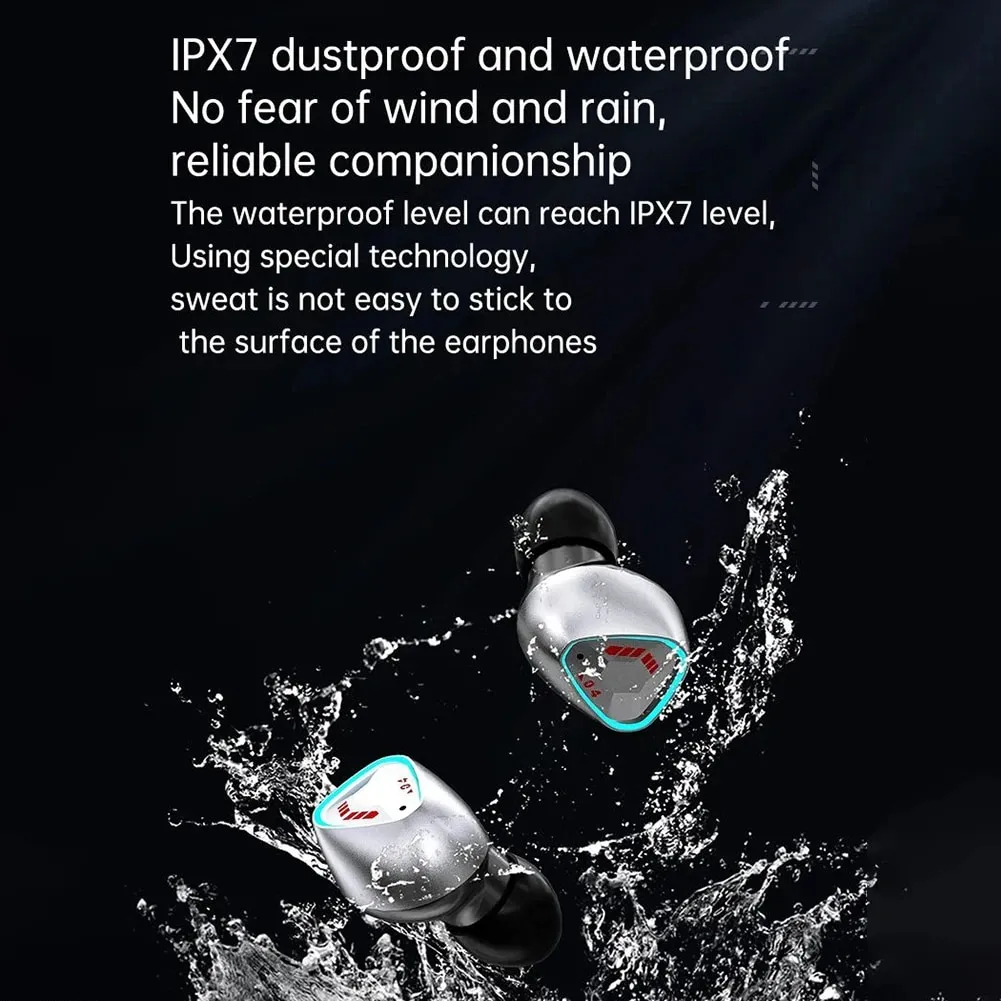 M45 TWS Wireless Bluetooth Stereo Earphones – Dual Mic Technology, Waterproof Housing, Smart Touch Operation, Rich Bass Audio