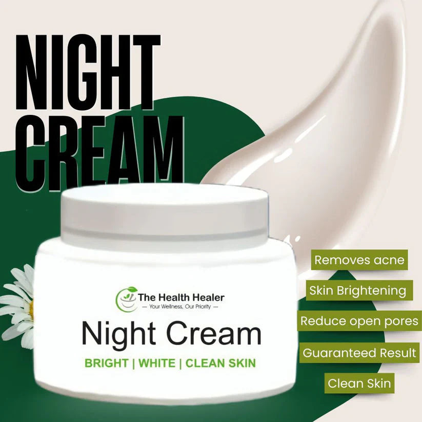 The Health Healer Night Cream: Revitalize Your Skin Overnight