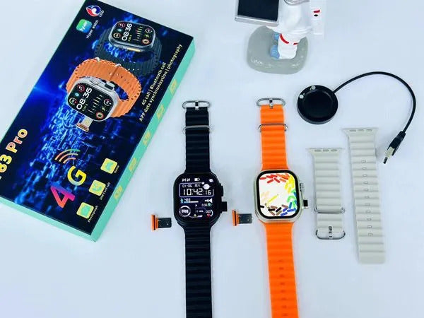 T83 Pro Smart Watch - PTA Approved, 4G SIM, Waterproof Fitness Tracker