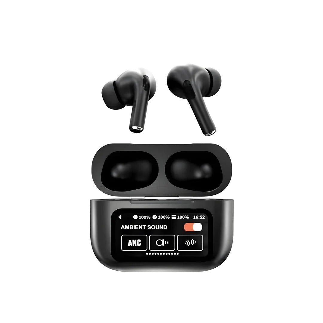 A9 Pro Earpods Smart Touch Wireless Earbuds with LED Display