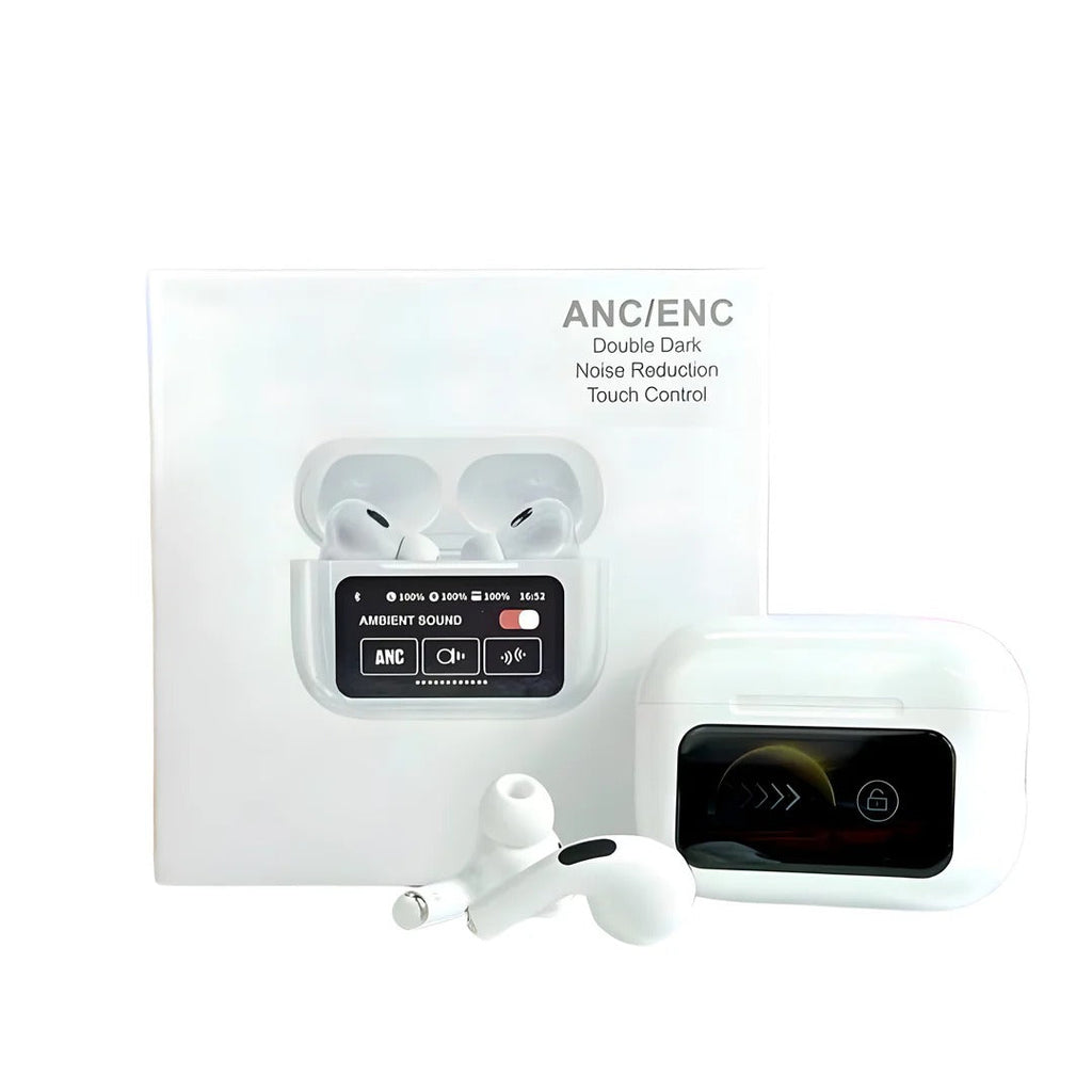 A9 Pro Earpods Smart Touch Wireless Earbuds with LED Display